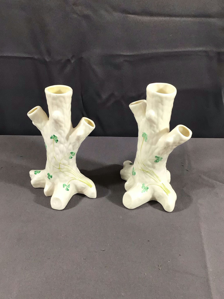 Belleek Vases & Flower Pot - image 8 of 18