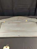 Antique Etched Glass Triptych Wall Mirror - thumbnail 9 of 10