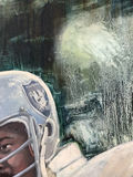 Gene Upshaw #63 - George Guzzi Original Painting on Board - thumbnail 5 of 7