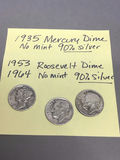 US Coins - Silver & More (90/4+, 35/9+ dwt). - thumbnail 3 of 19