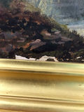 Antique Framed Paint on Canvas - thumbnail 4 of 10