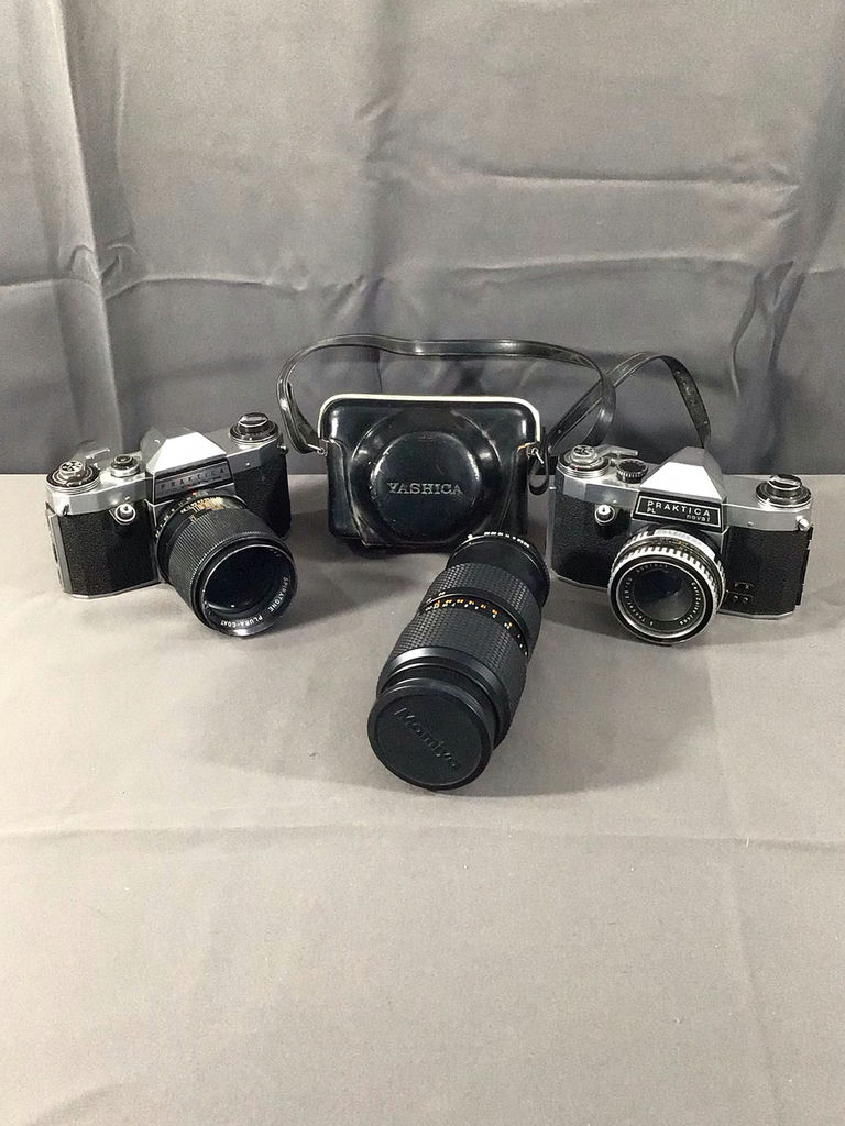 Praktica & Yashica Vintage Film Cameras - image 1 of 24