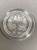 Duxbury MA 350th Anniversary Silver Coin (19+dwt) - thumbnail 3 of 6