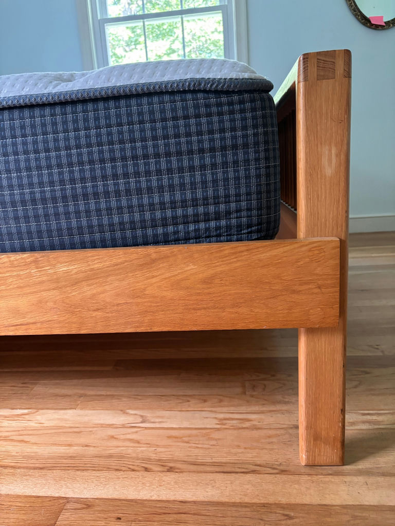 Mission Style Queen Bed - image 6 of 7