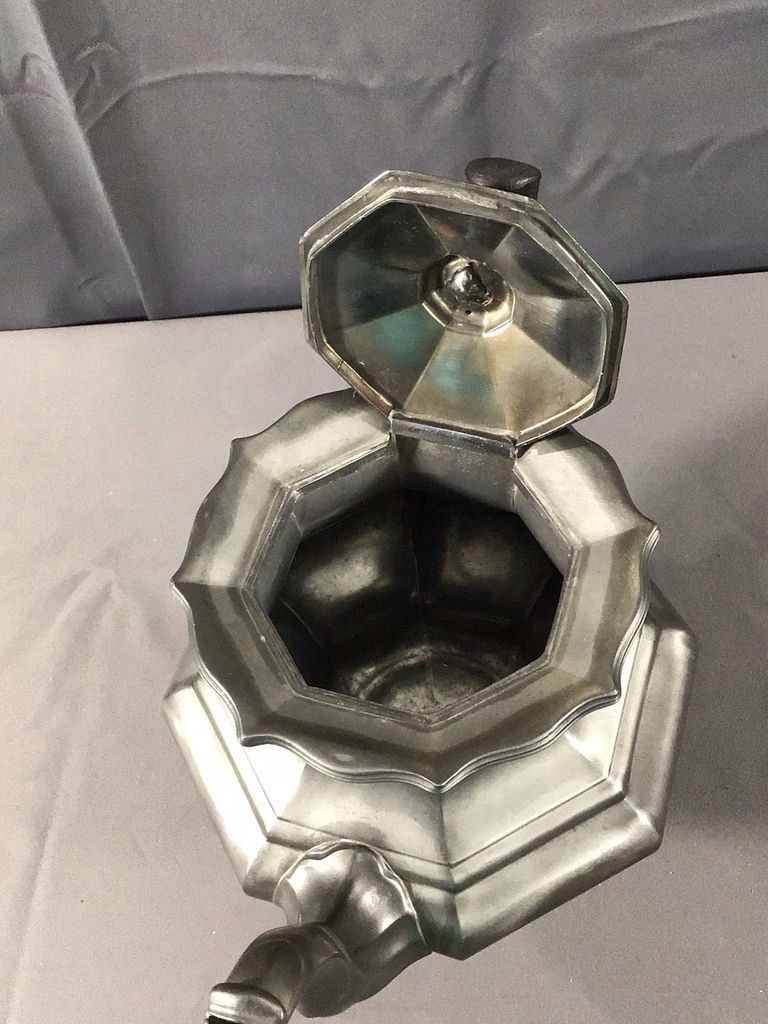 Antique James Dixon & Sons Pewter Teapot - image 6 of 8