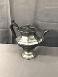 Antique James Dixon & Sons Pewter Teapot - thumbnail 1 of 8