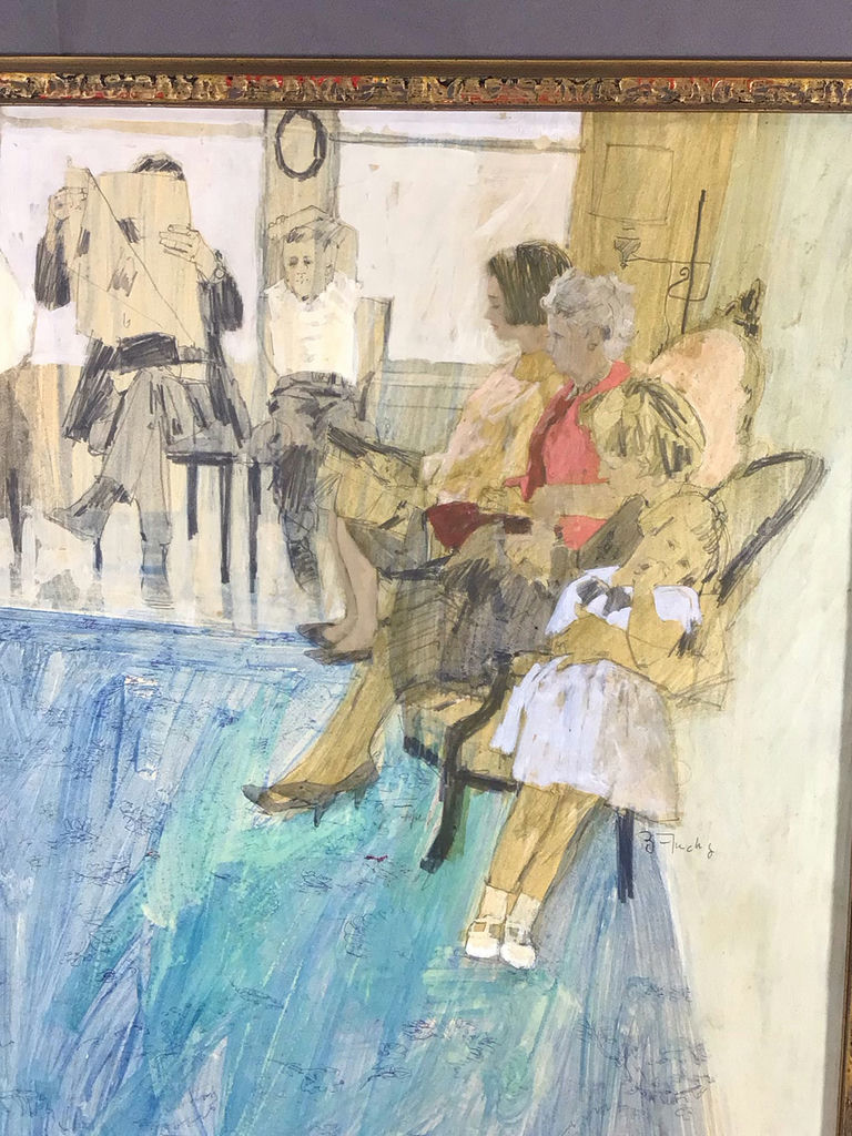 Bernie Fuchs Framed Original Art - image 1 of 8