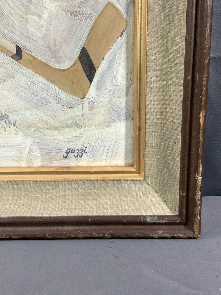 George Guzzi Signed Bobby Orr Painting - image 3 of 9