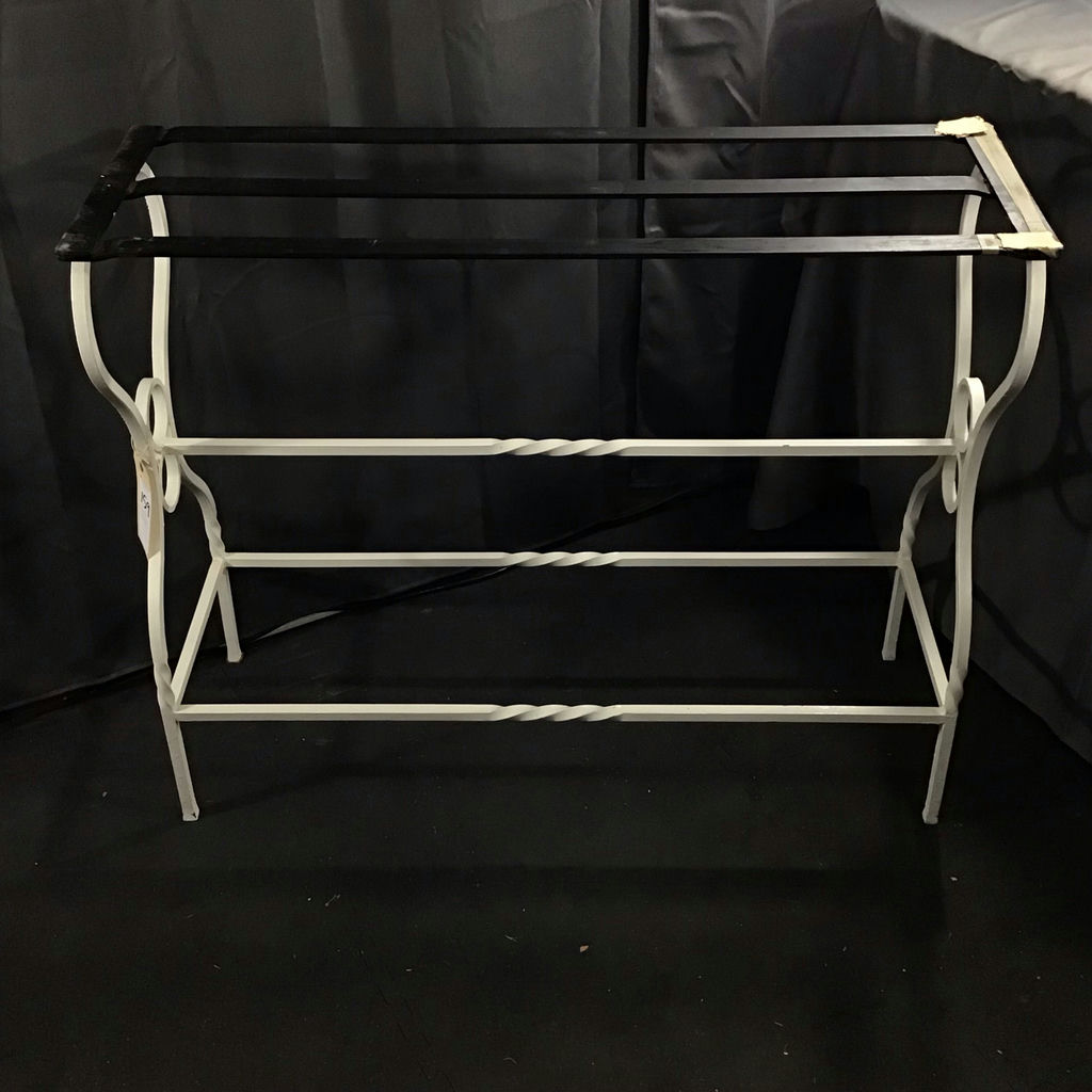 Marble & Metal Console Table - image 2 of 8
