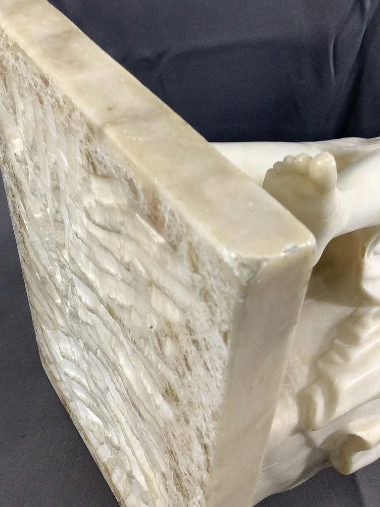 Sándor Járay Antique Alabaster Sculpture - image 9 of 11