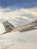 George Guzzi Original Acrylic on Canvas (1984 Fighter Jet) - thumbnail 3 of 6