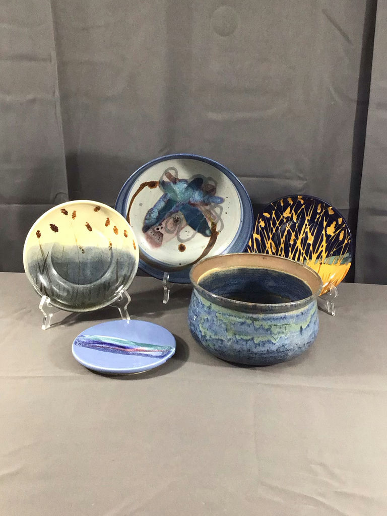 Pottery In Blue - image 1 of 15