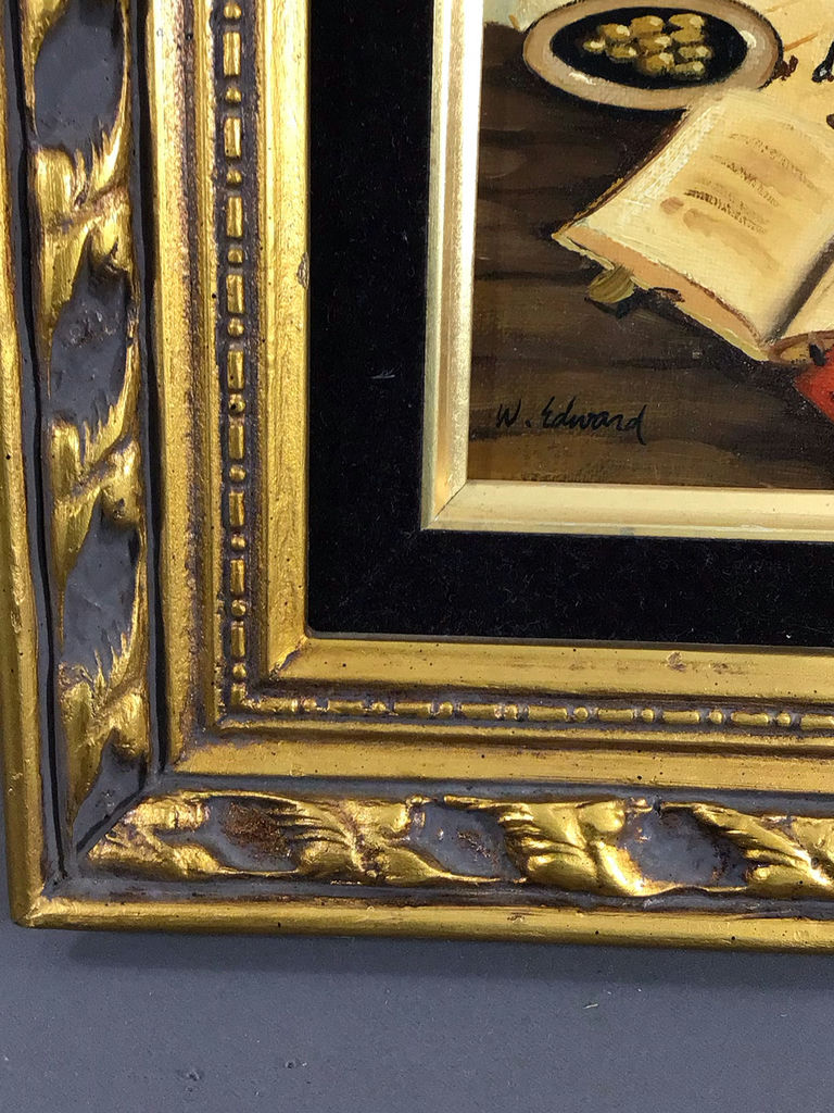 Framed Original Still Life - image 3 of 6