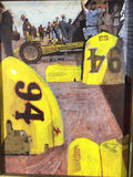 Bernie Fuchs Framed Original Racecar Art - thumbnail 2 of 10
