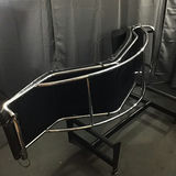 LC4 Leather & Chrome Chaise Lounger - thumbnail 6 of 13
