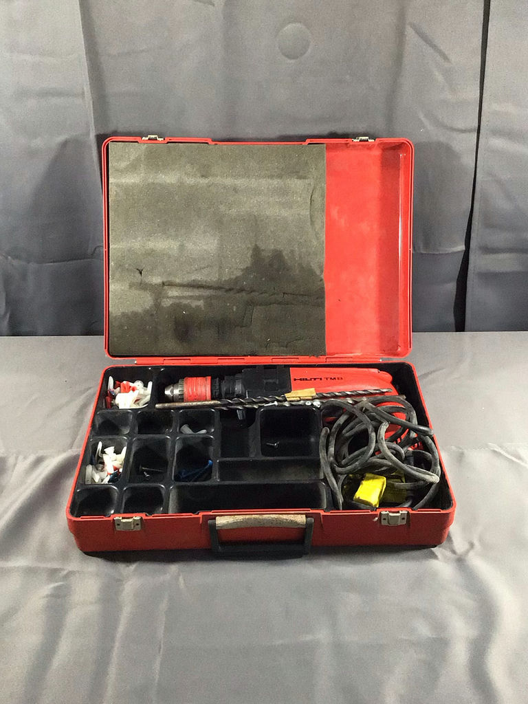 Reed Vice & Hilti TM8 Hammer Drill - image 9 of 11
