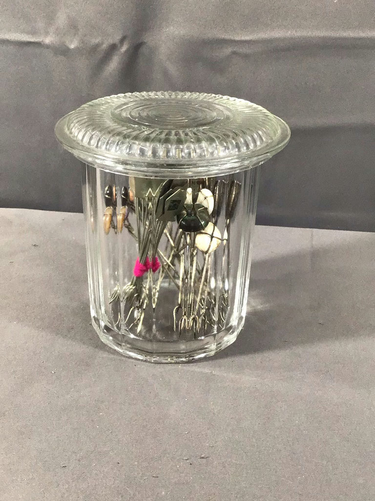 Silver Cocktail Picks & Antique Glass Jar (20+dwt) - image 17 of 17