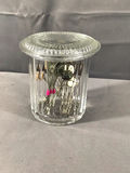 Silver Cocktail Picks & Antique Glass Jar (20+dwt) - thumbnail 17 of 17