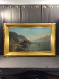 Antique Framed Paint on Canvas - thumbnail 2 of 10