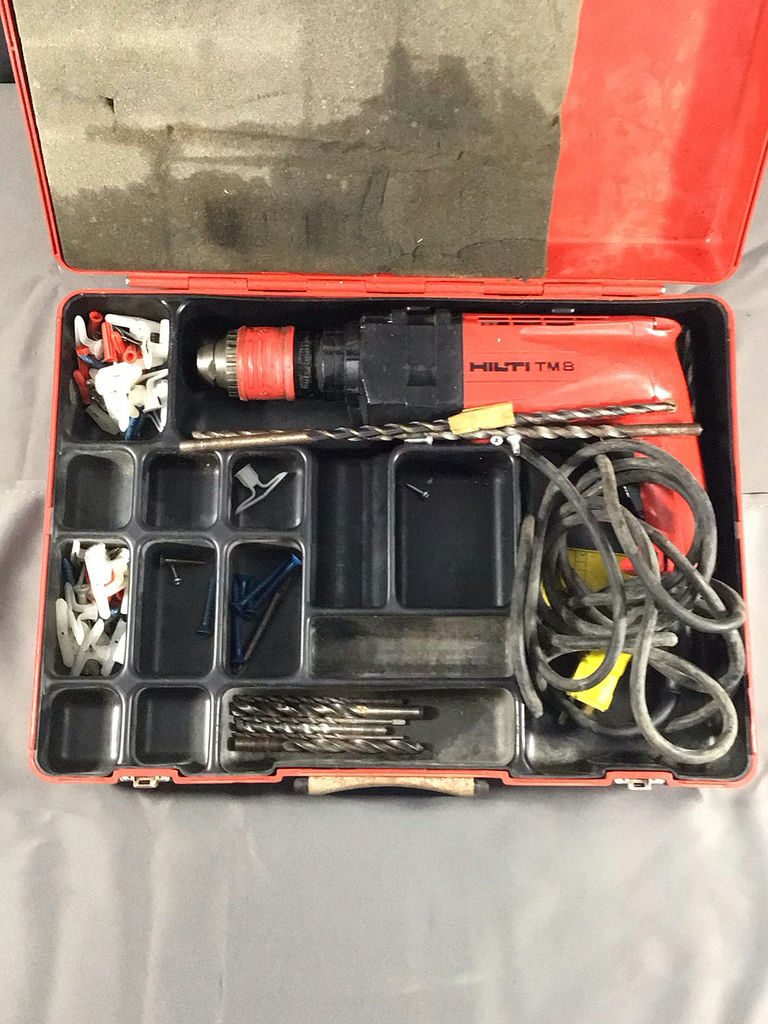 Reed Vice & Hilti TM8 Hammer Drill - image 10 of 11