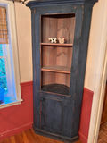 Country Chic Corner Cabinet - thumbnail 2 of 4