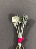 Silver Cocktail Picks & Antique Glass Jar (20+dwt) - thumbnail 6 of 17