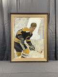 George Guzzi Signed Bobby Orr Painting - thumbnail 2 of 9