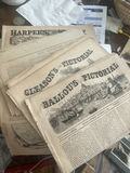 1850’s -1870s Newspapers Harper’s, Scranton Journal, Gleason - thumbnail 2 of 8
