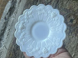 3 Pieces Westmoreland Grapevine Milk Glass Tea Cups Saucers - thumbnail 2 of 11