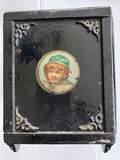 Cast Iron Bank Black Paint Antique - thumbnail 5 of 8