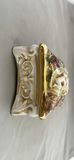 3 Trinket Boxes. Capodimonte, Chantilly Porcelain And Unmarked - thumbnail 8 of 16