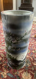 Chinese Antique Umbrella Vase Porcelain Floral - thumbnail 2 of 11