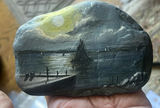 Jason Izumi 1984 Painting On Rock Portland Head Lighthouse - thumbnail 1 of 3