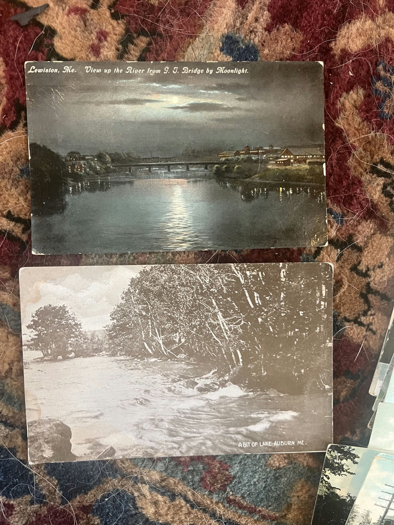 Lot 17 Early Maine Postcards Unposted - image 2 of 17