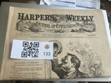 1850’s -1870s Newspapers Harper’s, Scranton Journal, Gleason - thumbnail 1 of 8