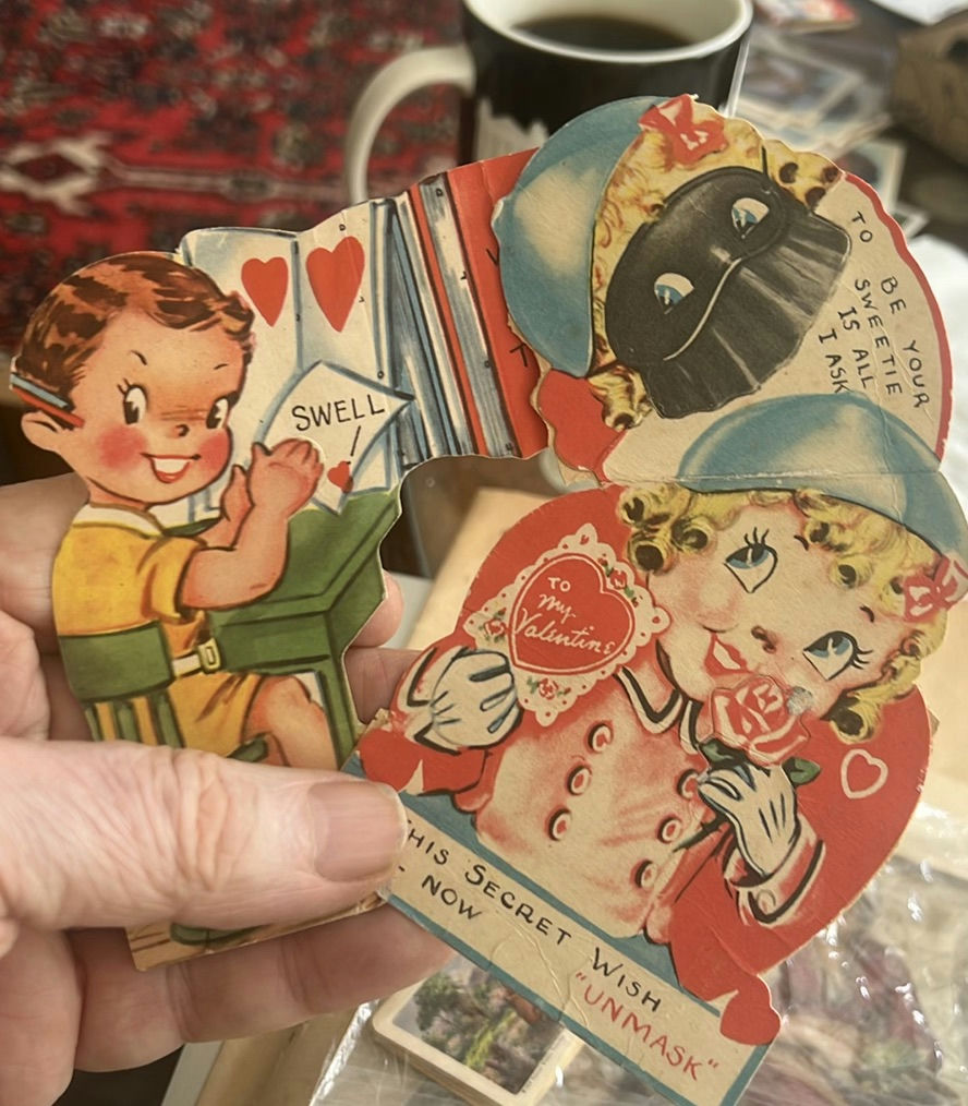 Lot, Vintage Girls, Valentines, And Paper Dolls - image 6 of 24