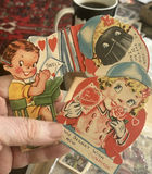 Lot, Vintage Girls, Valentines, And Paper Dolls - thumbnail 6 of 24