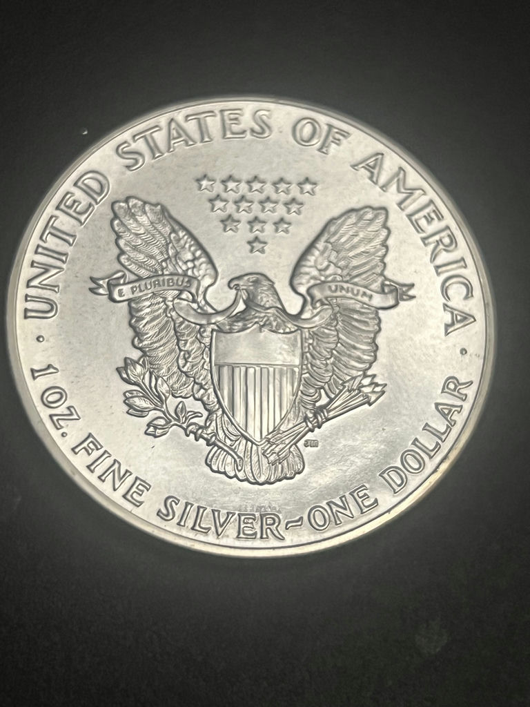 1988 US Silver Eagle High Grade Mint - image 2 of 2