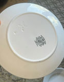 Two Antique White Iron Stone Salad Plates - thumbnail 4 of 6