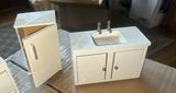 Three Piece Mcm Dollhouse Kitchen, Appliance Set - thumbnail 3 of 5