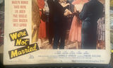 Marilyn Monroe 1952 Lobby Card “We’re Not Married” - thumbnail 2 of 5