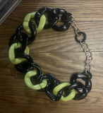 Pair Of Chunky Chain Modern Lucite Women’s Necklaces - thumbnail 4 of 6