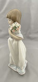 Lladro Young Girl Spring Bouquets In Box Perfect Condition, 1987 - thumbnail 3 of 6