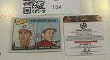 1965 Topps Reds Rookie Stars 264 Ted Davidson With COA - thumbnail 1 of 4