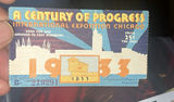 1940 Ticket Stub Worlds Fair And Golden Gate Exposition - thumbnail 3 of 4
