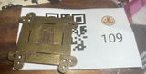 Baer Modernist Brass Brooch Vintage - thumbnail 2 of 3
