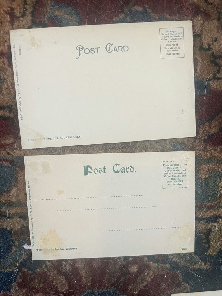 Lot 17 Early Maine Postcards Unposted - image 9 of 17