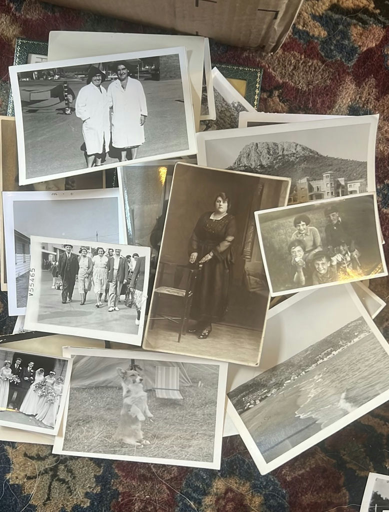 Last Large Lot Family Photos B&W MCM - image 6 of 12
