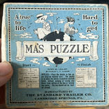 Ma’s Puzzle Standard Trailer Company About 1920 In Box Rare - thumbnail 1 of 5