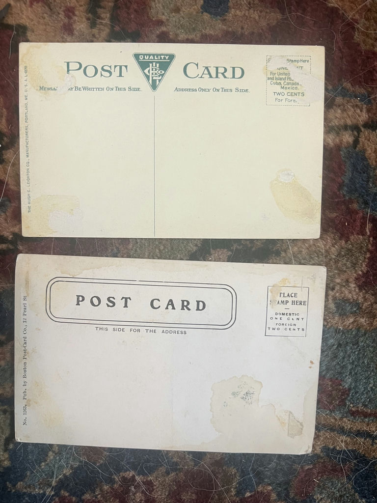 Lot 17 Early Maine Postcards Unposted - image 3 of 17